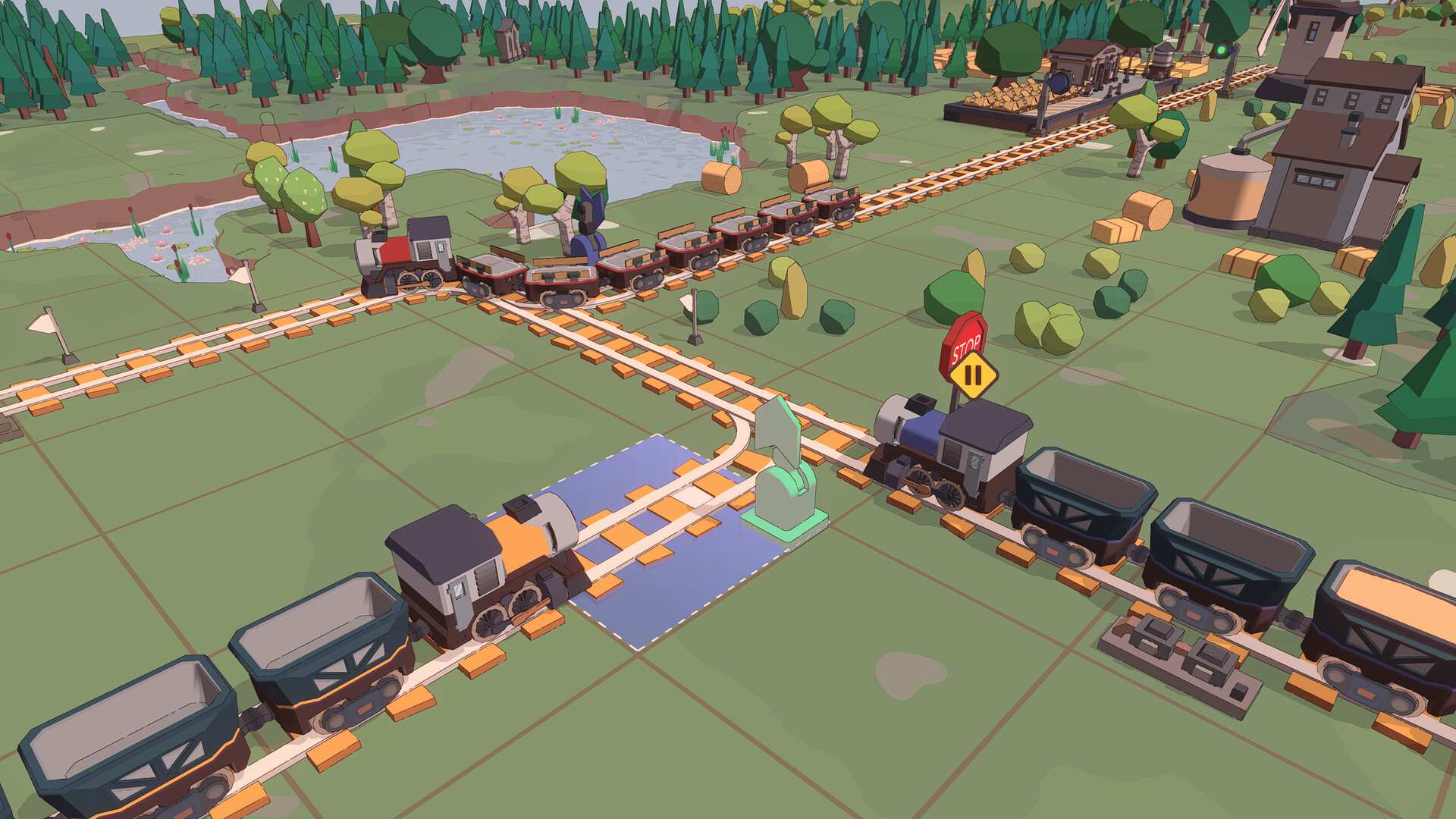 小小轨道:自动化铁路建造/Super Loco World Train Automation
