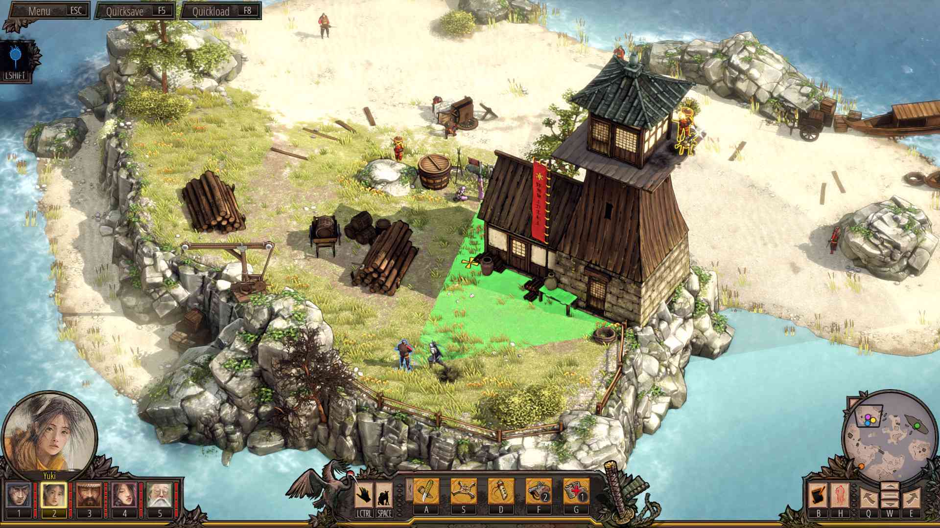 影子战术:将军之刃-爱子的选择/Shadow Tactics: Blades of the Shogun - Aiko's Choice