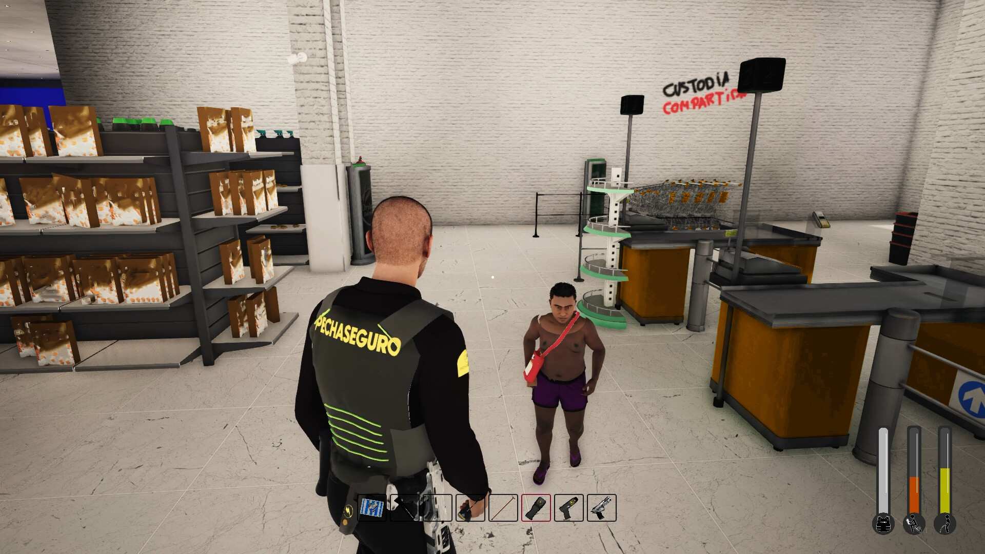 超市安全模拟器/Supermarket Security Simulator
