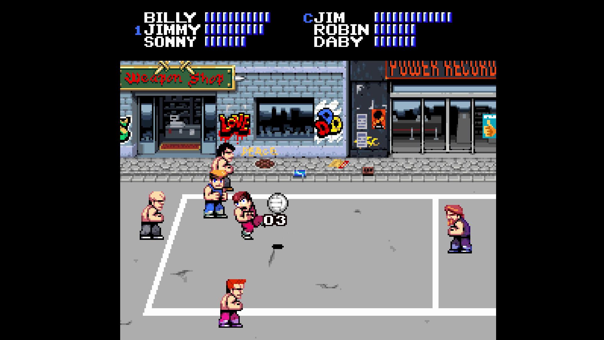 双截龙躲避球/Double Dragon Dodgeball_1