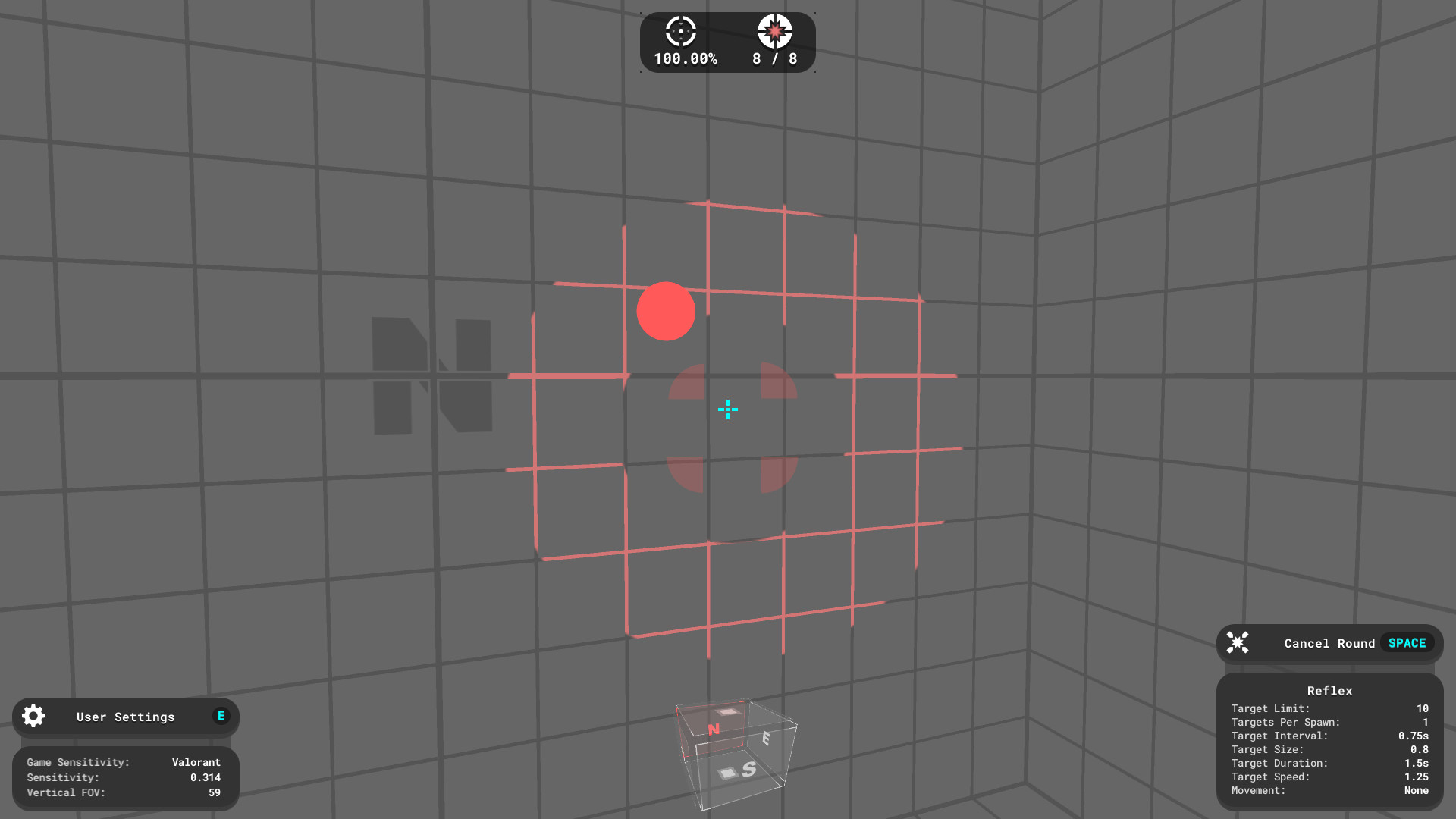 FPS枪法入门：简易瞄准训练/Simple FPS Aim Trainer_0