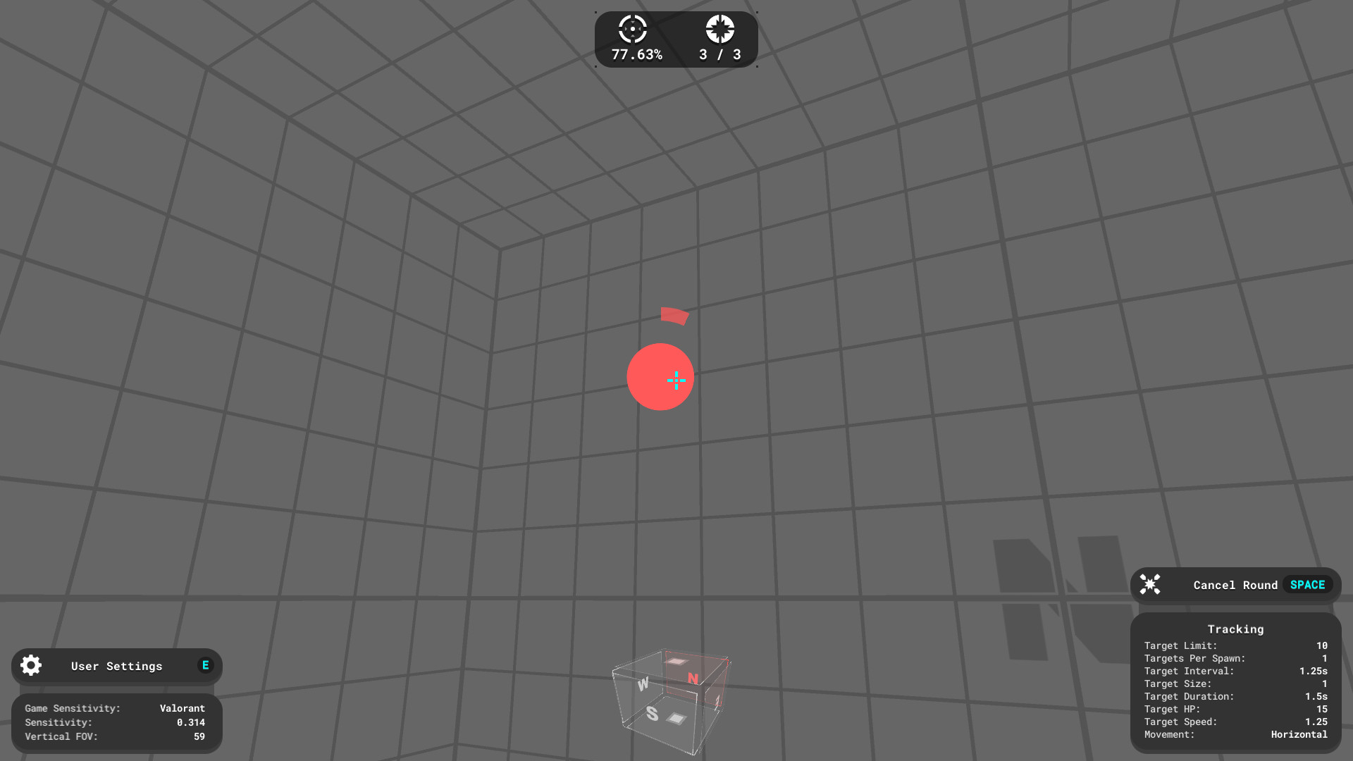 FPS枪法入门：简易瞄准训练/Simple FPS Aim Trainer_4