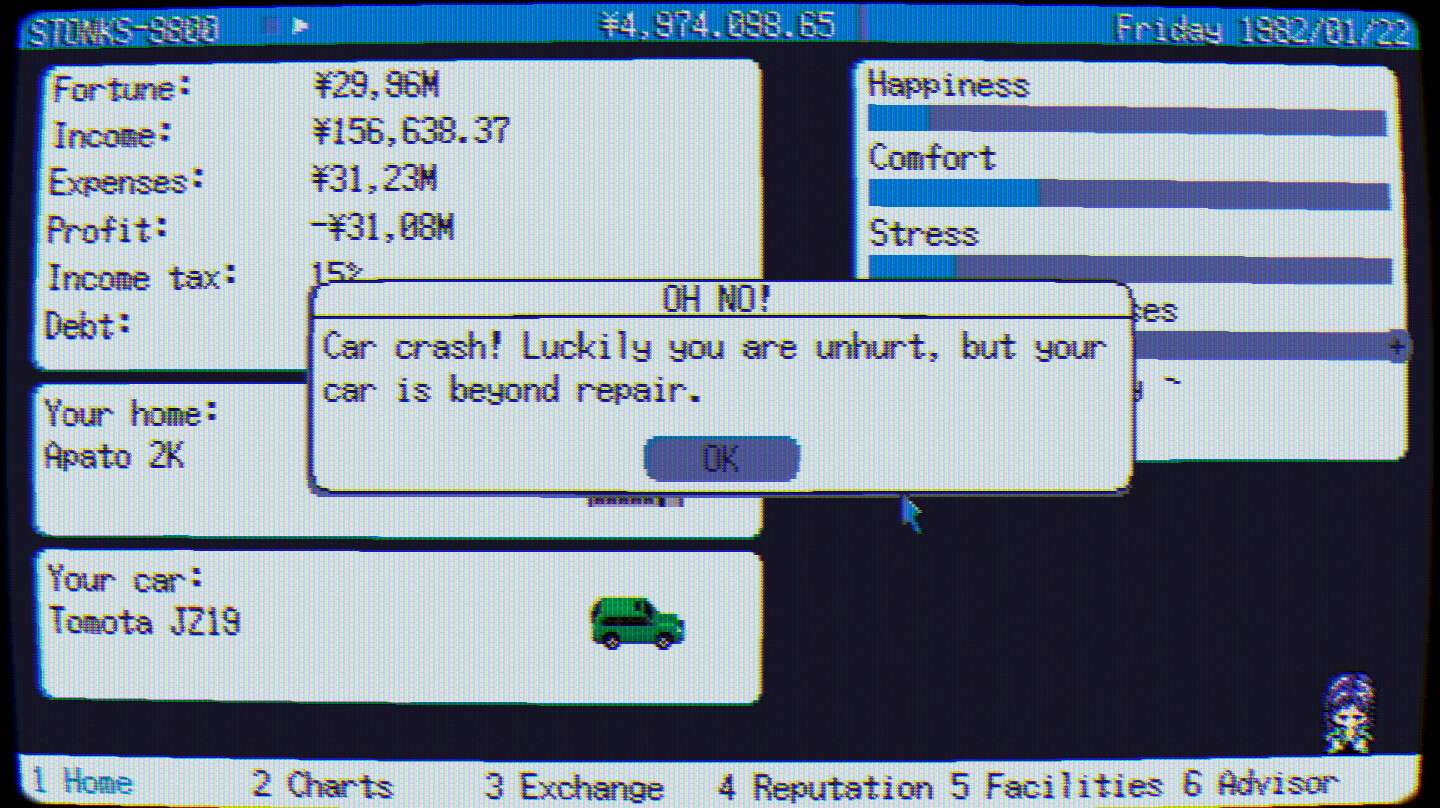 东京股神/炒股模拟器/股票市场模拟器/STONKS-9800: Stock Market Simulator_1