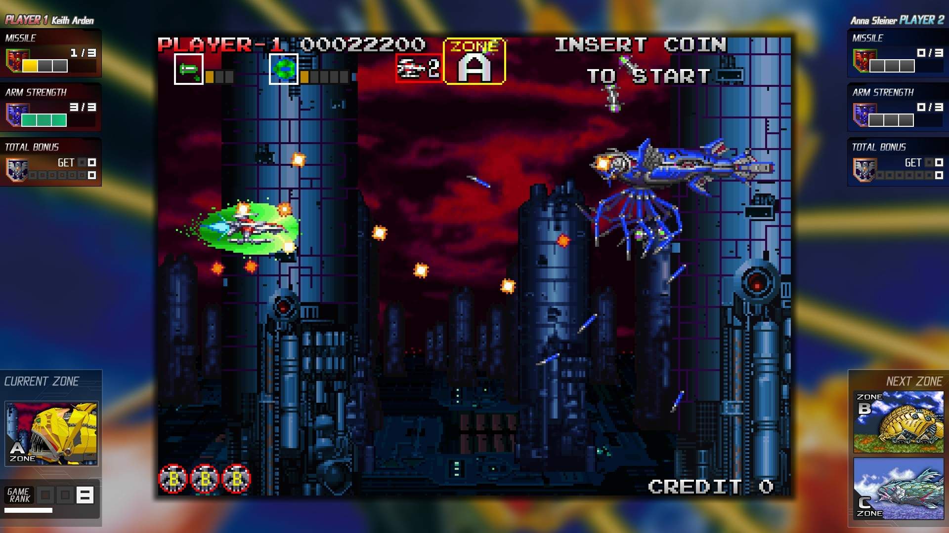大流士游戏合集/Darius Cozmic Collection Arcade_3
