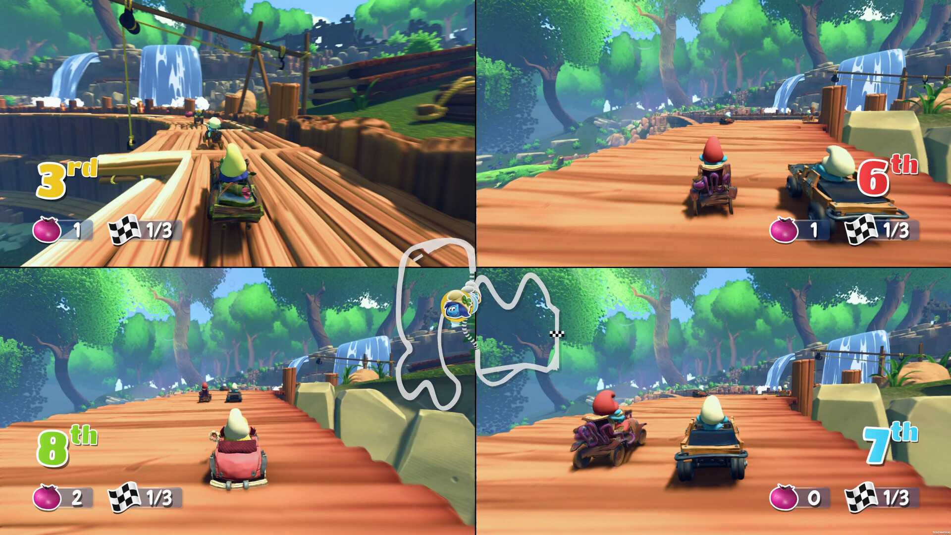 蓝精灵卡丁车/Smurfs Kart_0