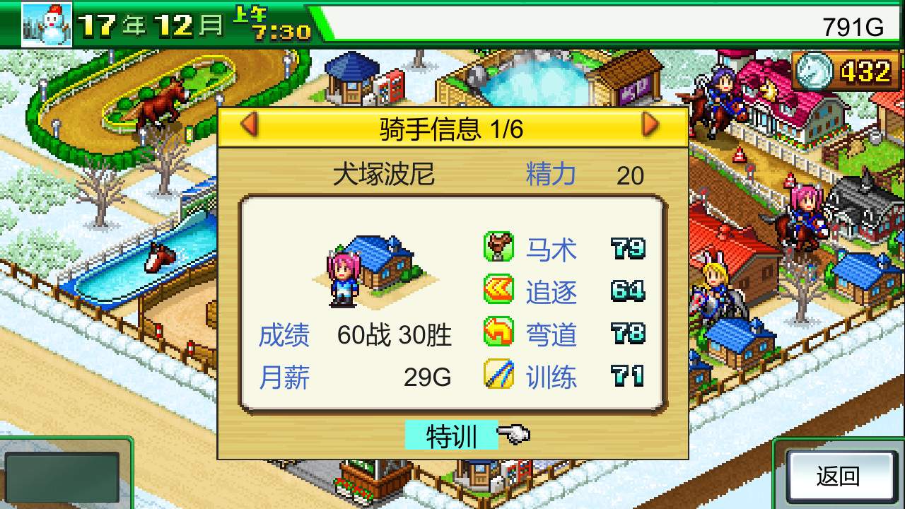 赛马牧场物语/Pocket Stables_4