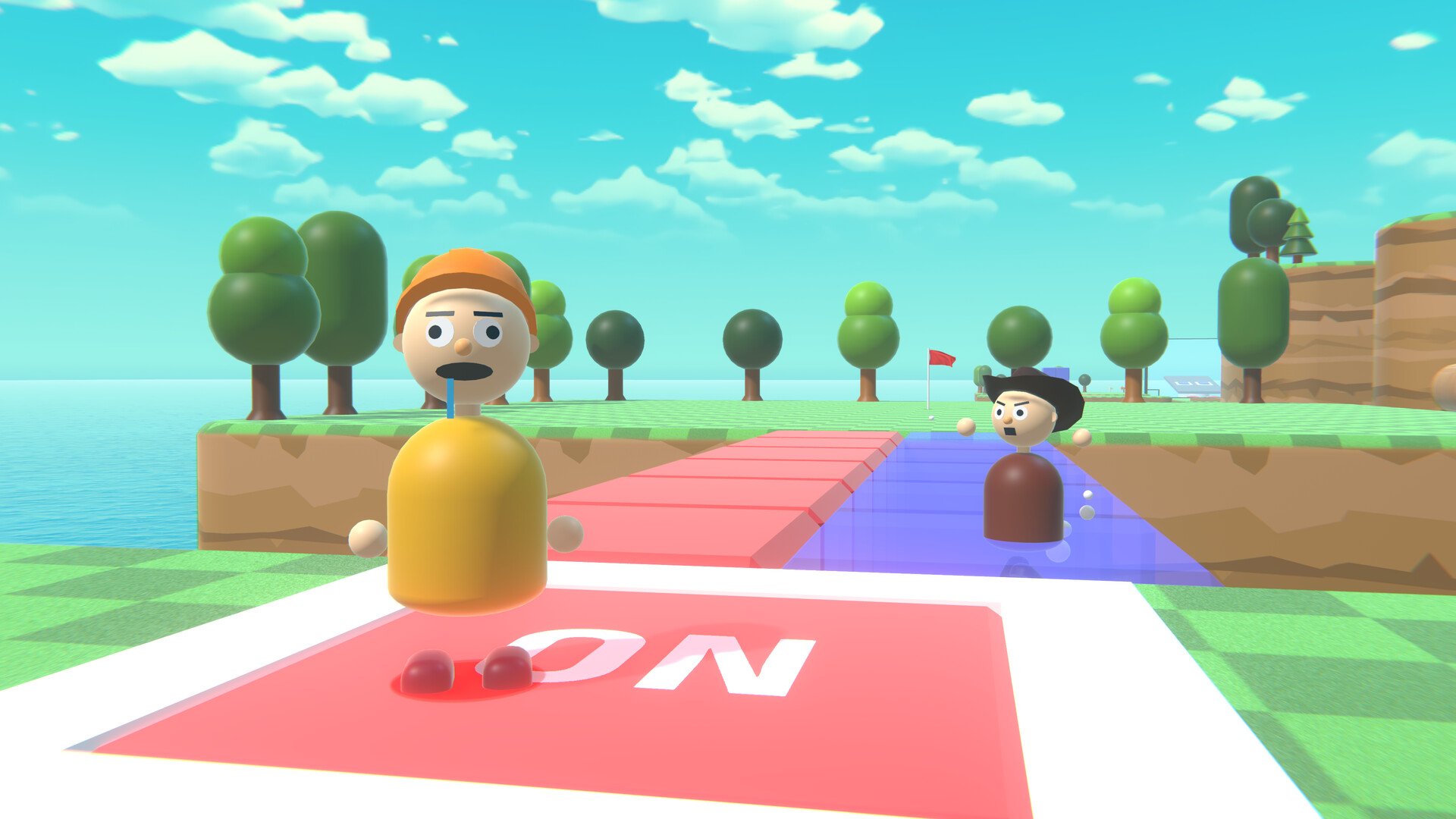 多人平台高尔夫/Multiplayer Platform Golf/支持网络联机_2