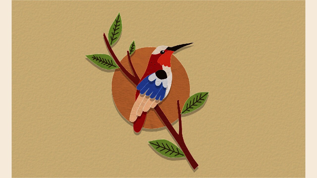 剪纸美术馆-自然/Papercut Art Gallery-Nature_2