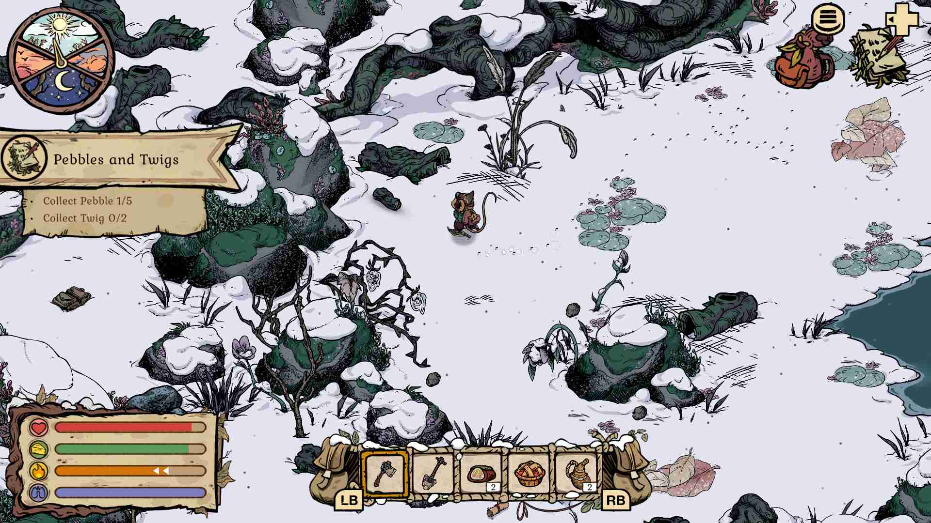 林间暖巢/Winter Burrow_0