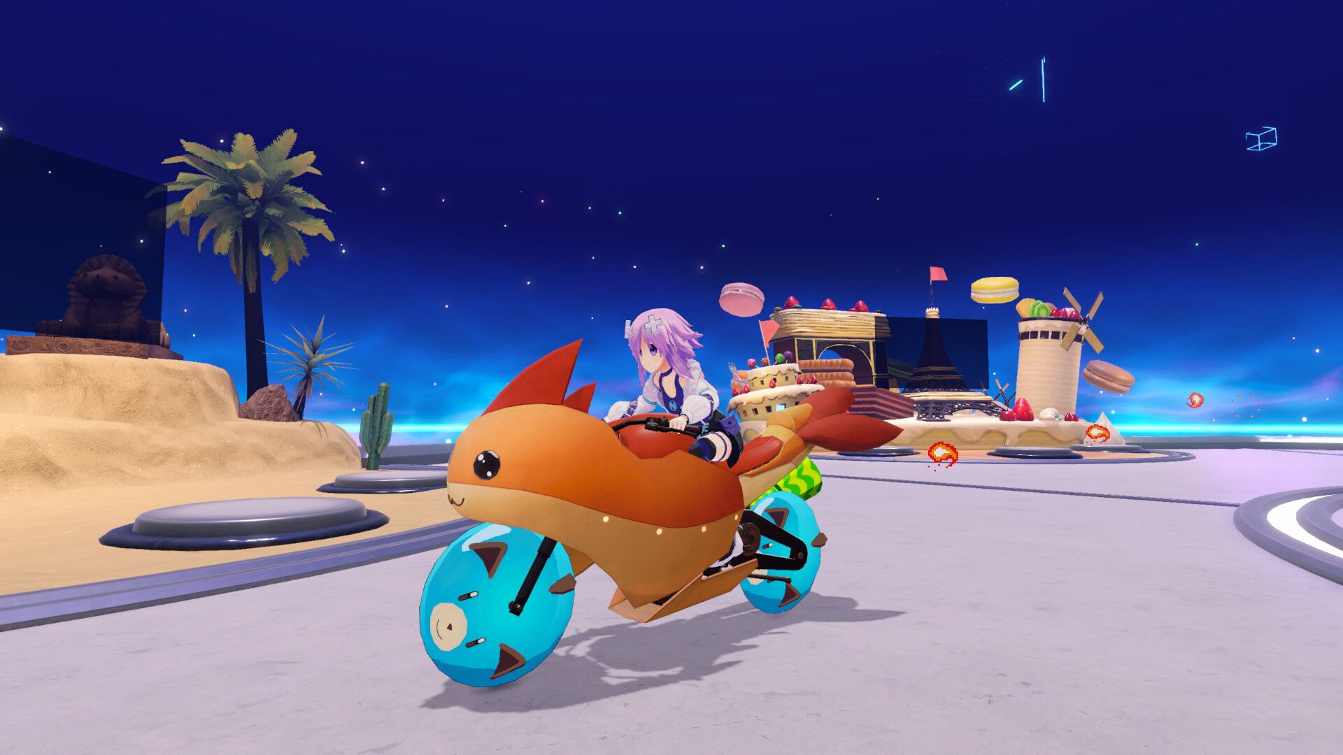 爆走次元海王星 VS 巨神史莱犬/Neptunia Riders VS Dogoos_1