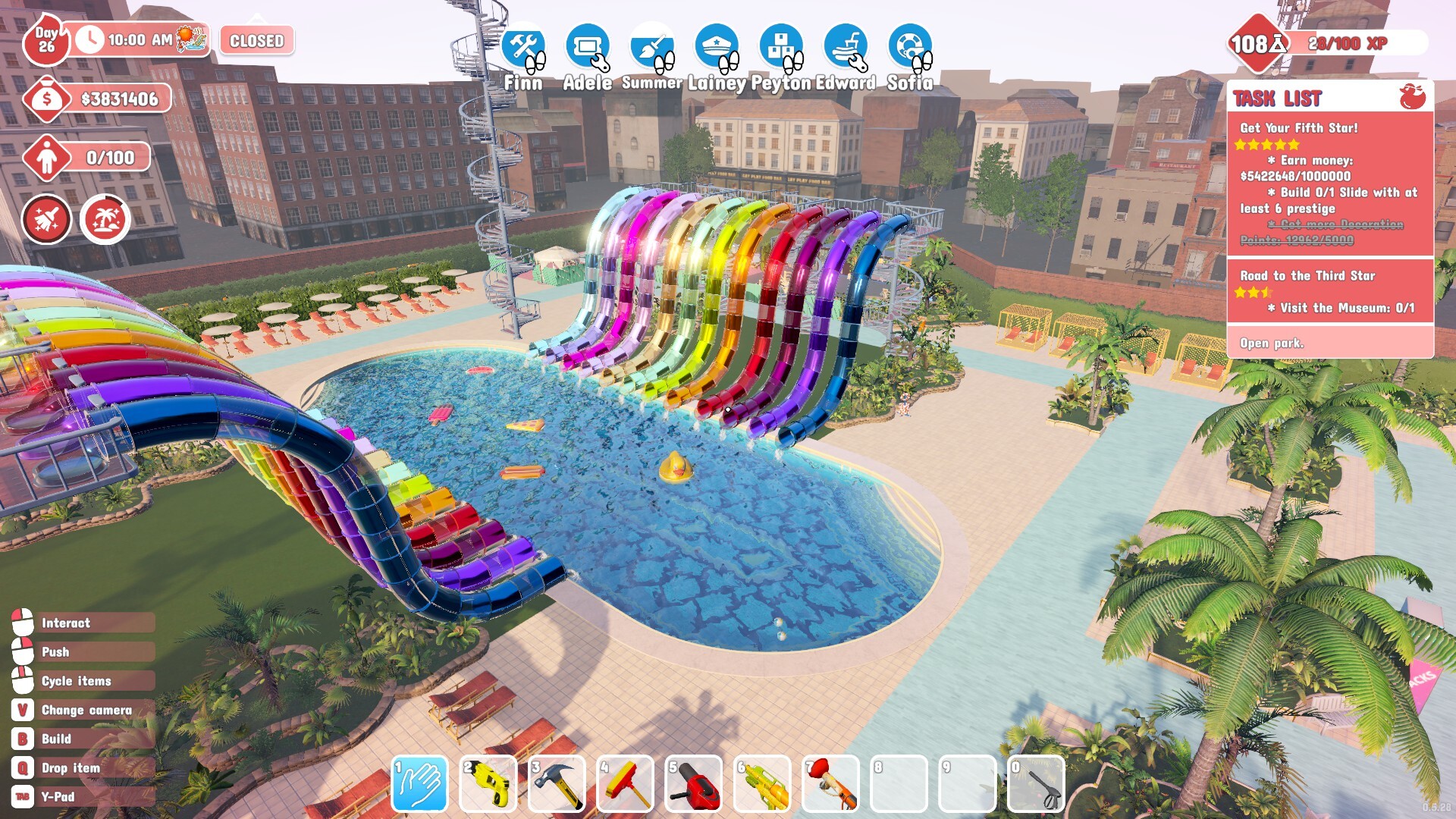 水上乐园模拟器/Waterpark Simulator/支持网络联机_4