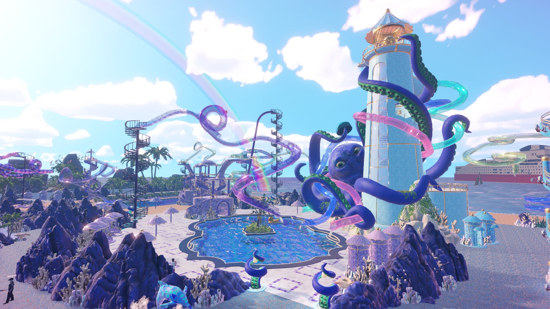 水上乐园模拟器/Waterpark Simulator/支持网络联机_0