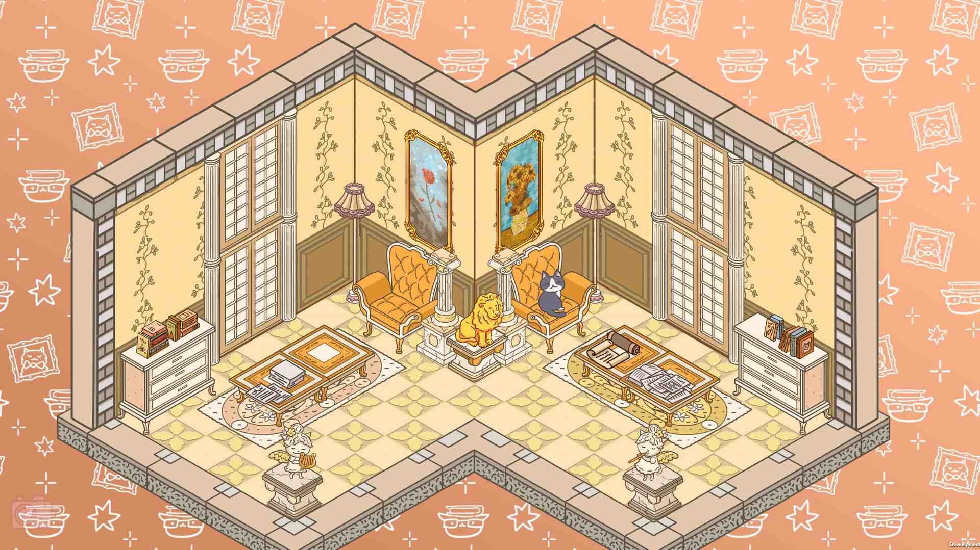 猫咪的温馨小屋/Cats in Cozy Rooms_3