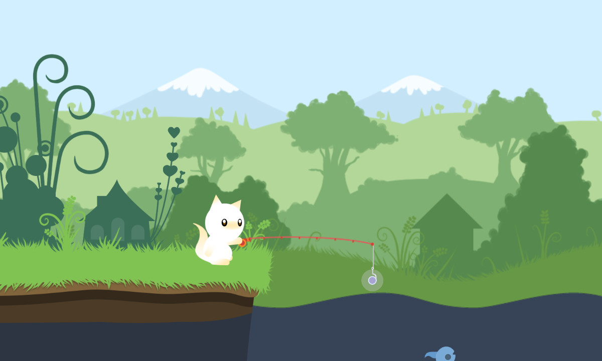 小猫钓鱼/Cat Goes Fishing_0