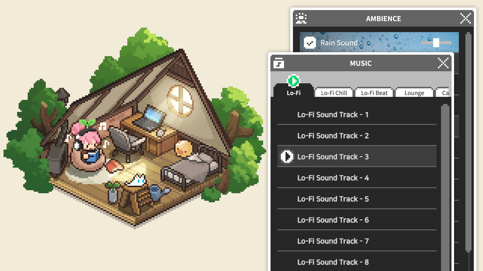 迷你舒适房间:Lo-Fi/Mini Cozy Room: Lo-Fi_2