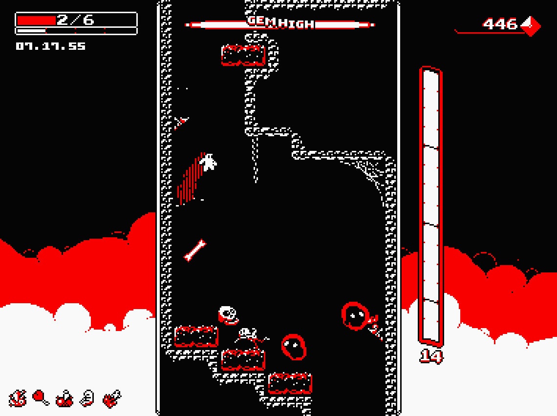 井下探险/坠落深井/Downwell_0
