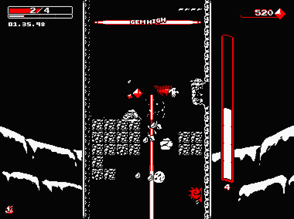 井下探险/坠落深井/Downwell_1