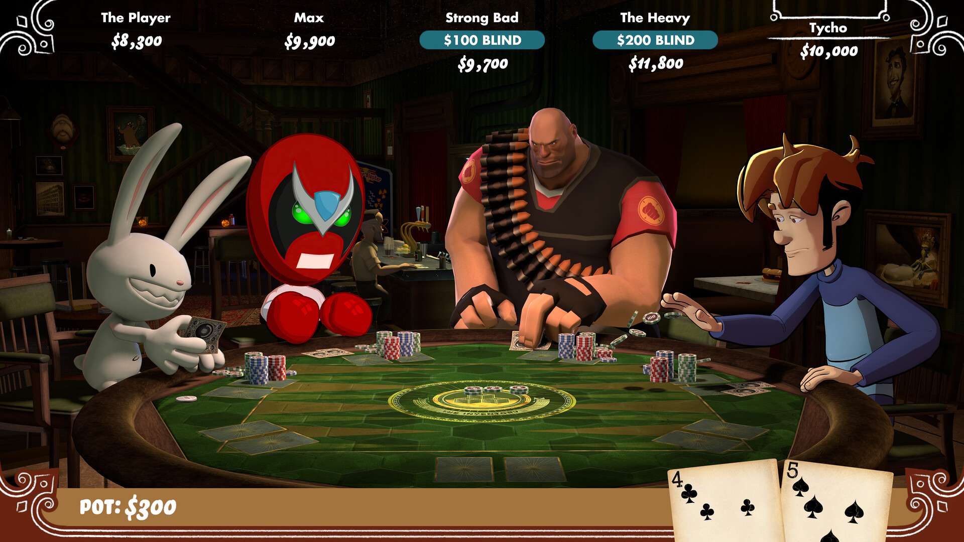 搞怪扑克之夜/Poker Night at the Inventory_0