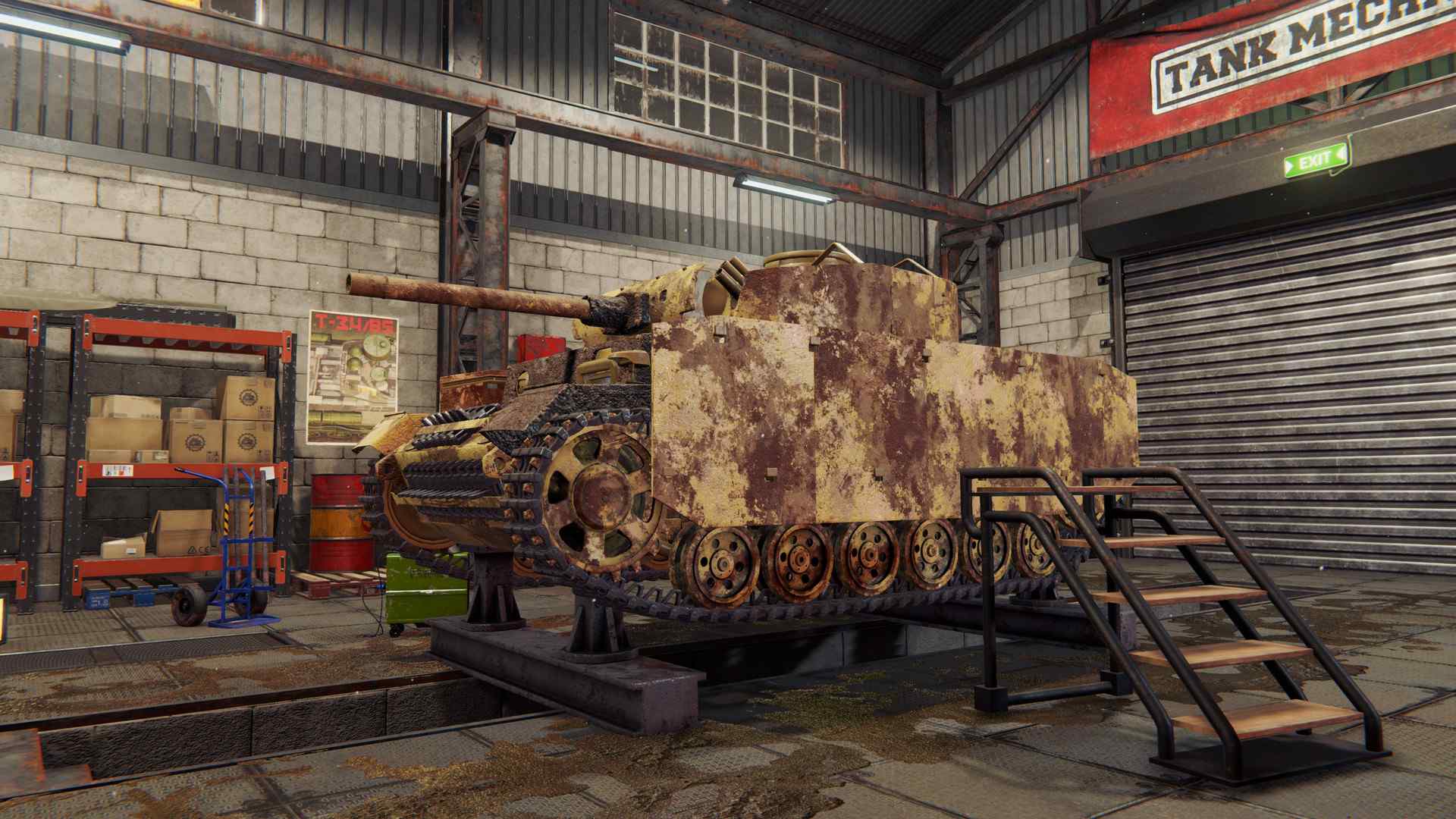 后勤模拟器/坦克维修模拟/坦克修理模拟/Tank Mechanic Simulator_2