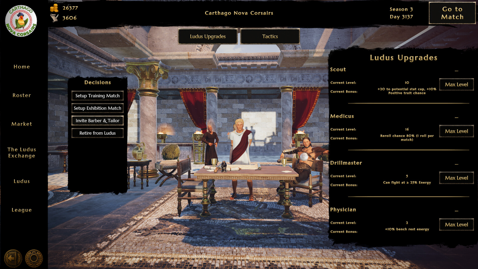 伟大角斗士学院:角斗士管理模拟器/Ludus Magnatus: Gladiator Manager Simulator_3