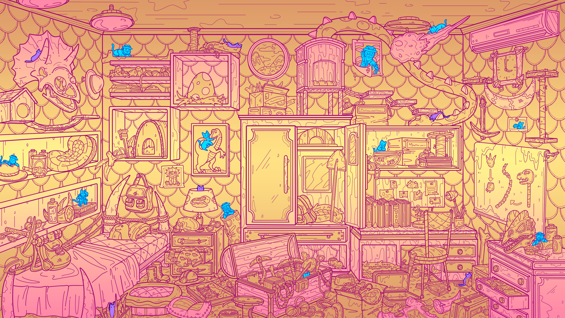 满屋猫咪/Flats Full of Cats_2