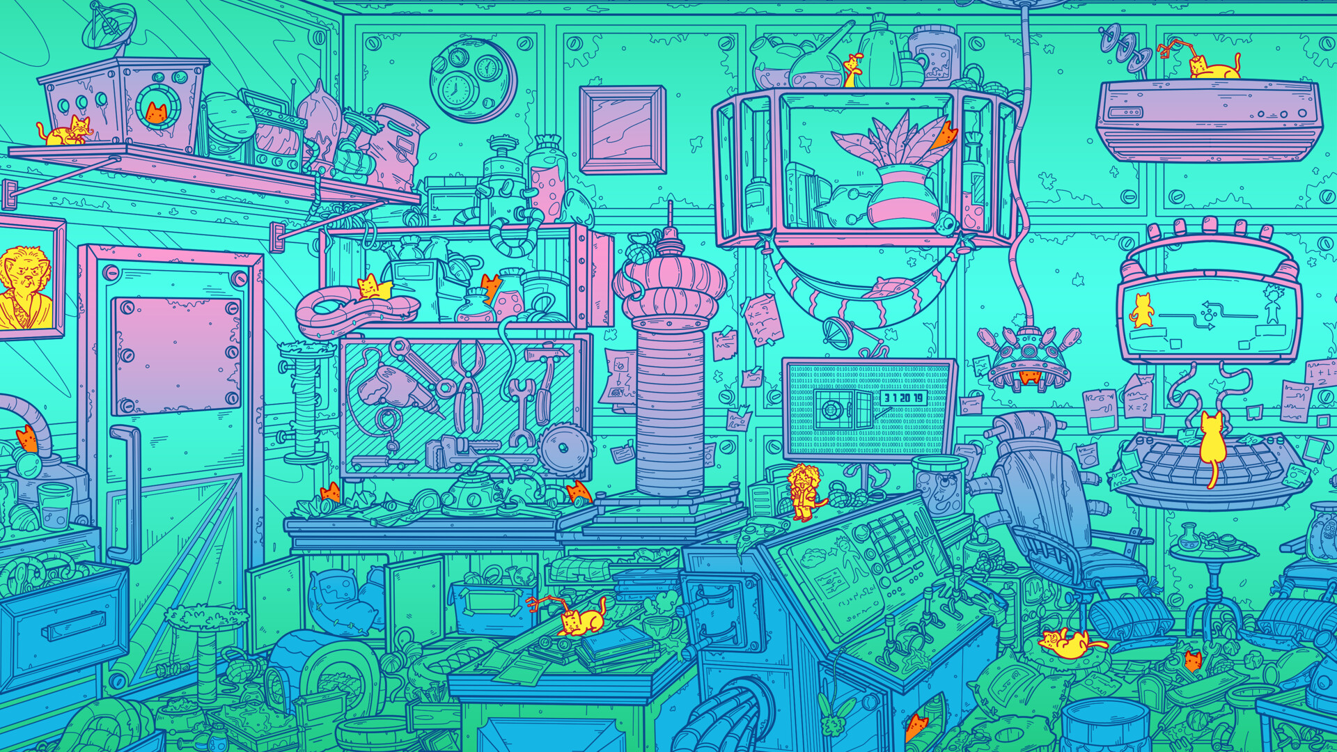 满屋猫咪/Flats Full of Cats_0