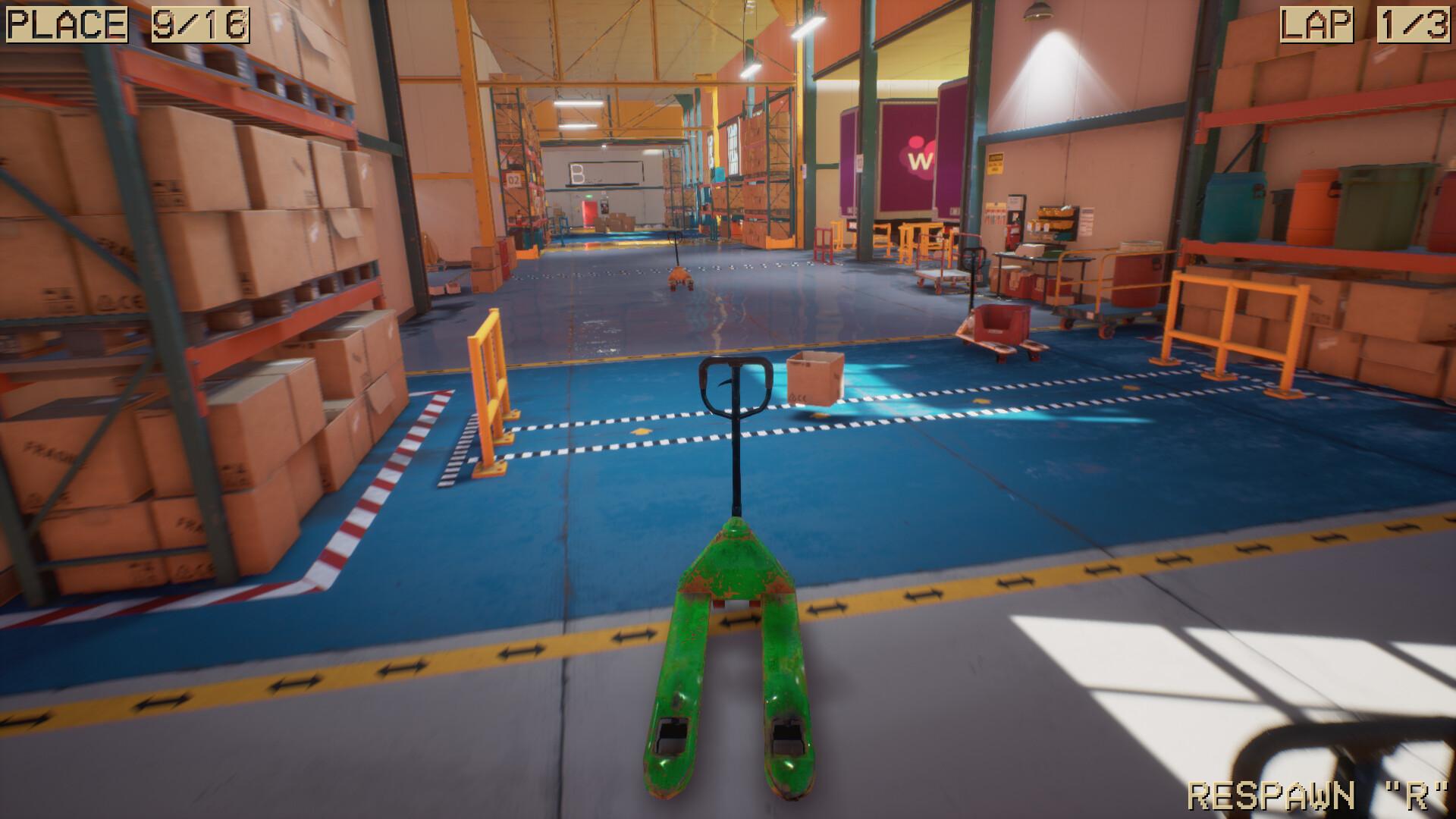 托盘搬运竞速/Pallet Jack Racing_1