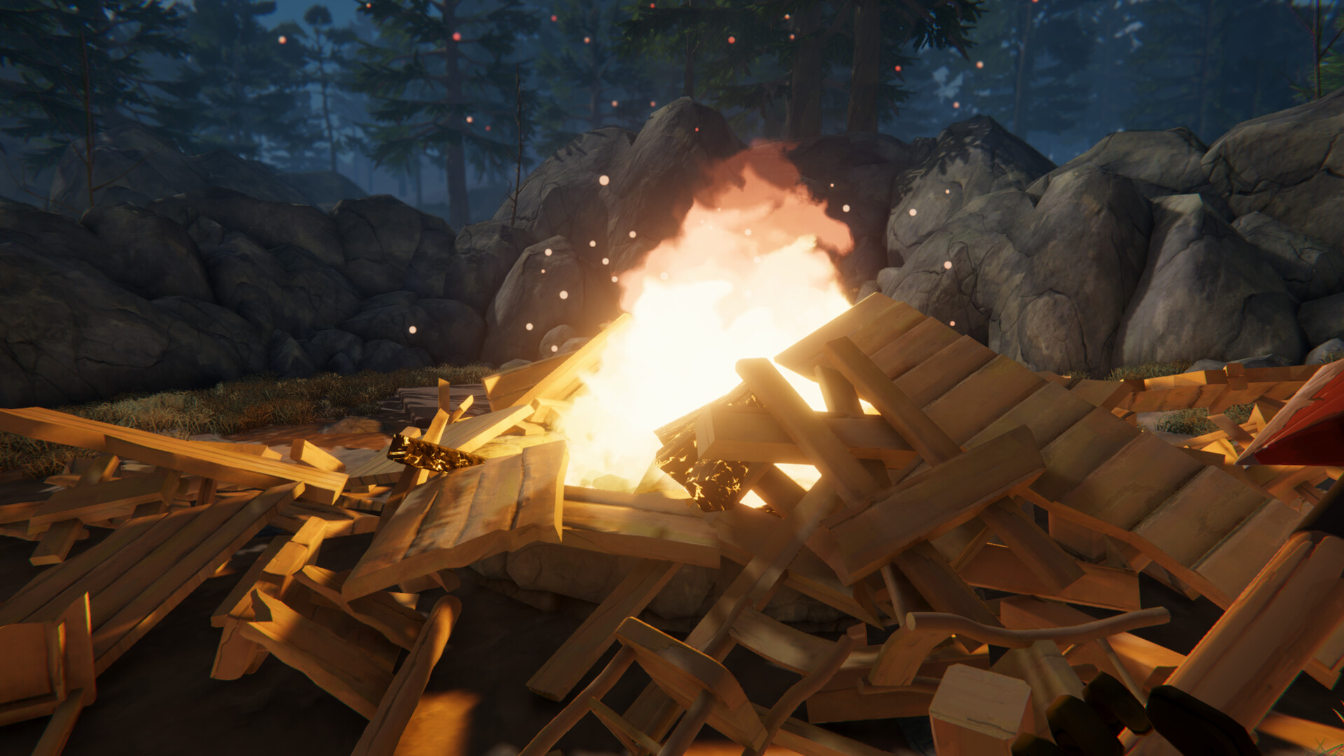 火坑:把东西扔进火里/Fire Pit: Throw Things Into The Fire_0