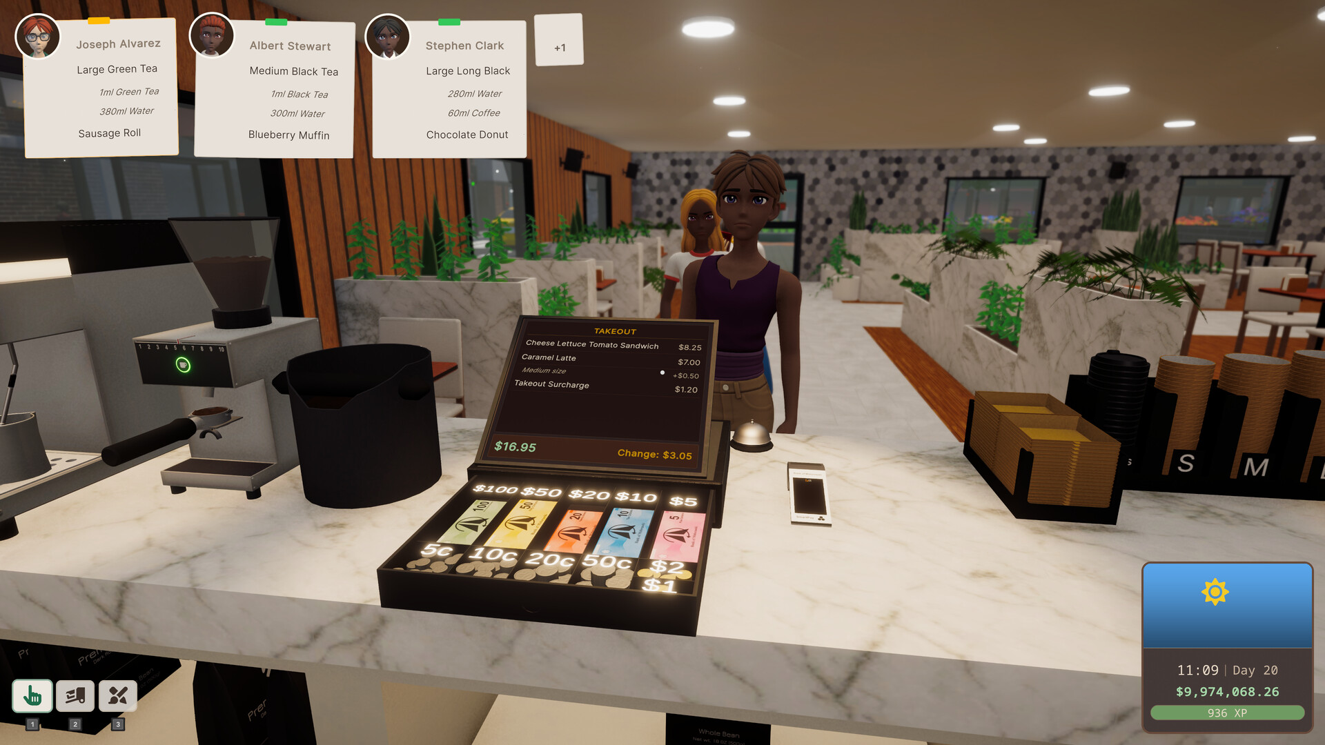 杯与吧台:咖啡店模拟器/Cup and Counter: Coffee Shop Simulator_5
