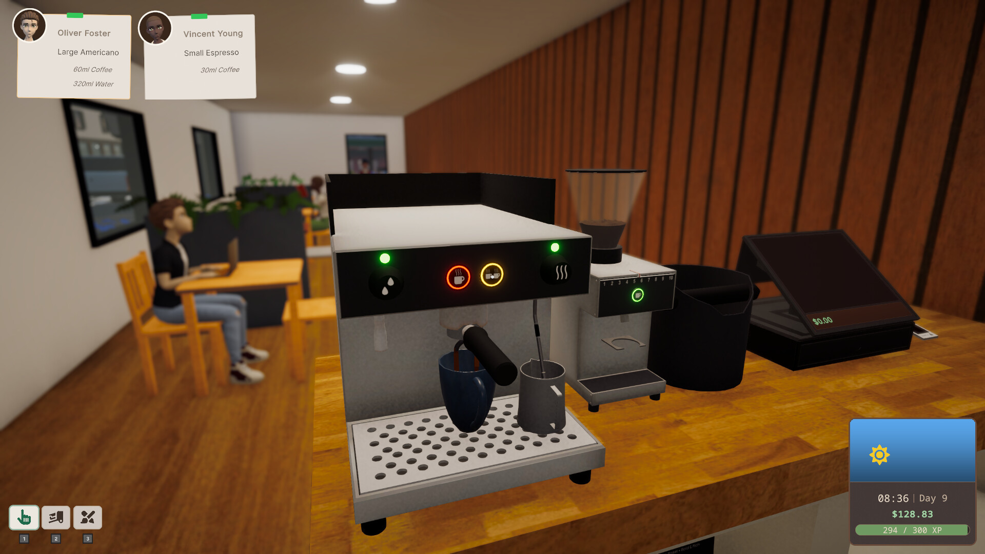 杯与吧台:咖啡店模拟器/Cup and Counter: Coffee Shop Simulator_0