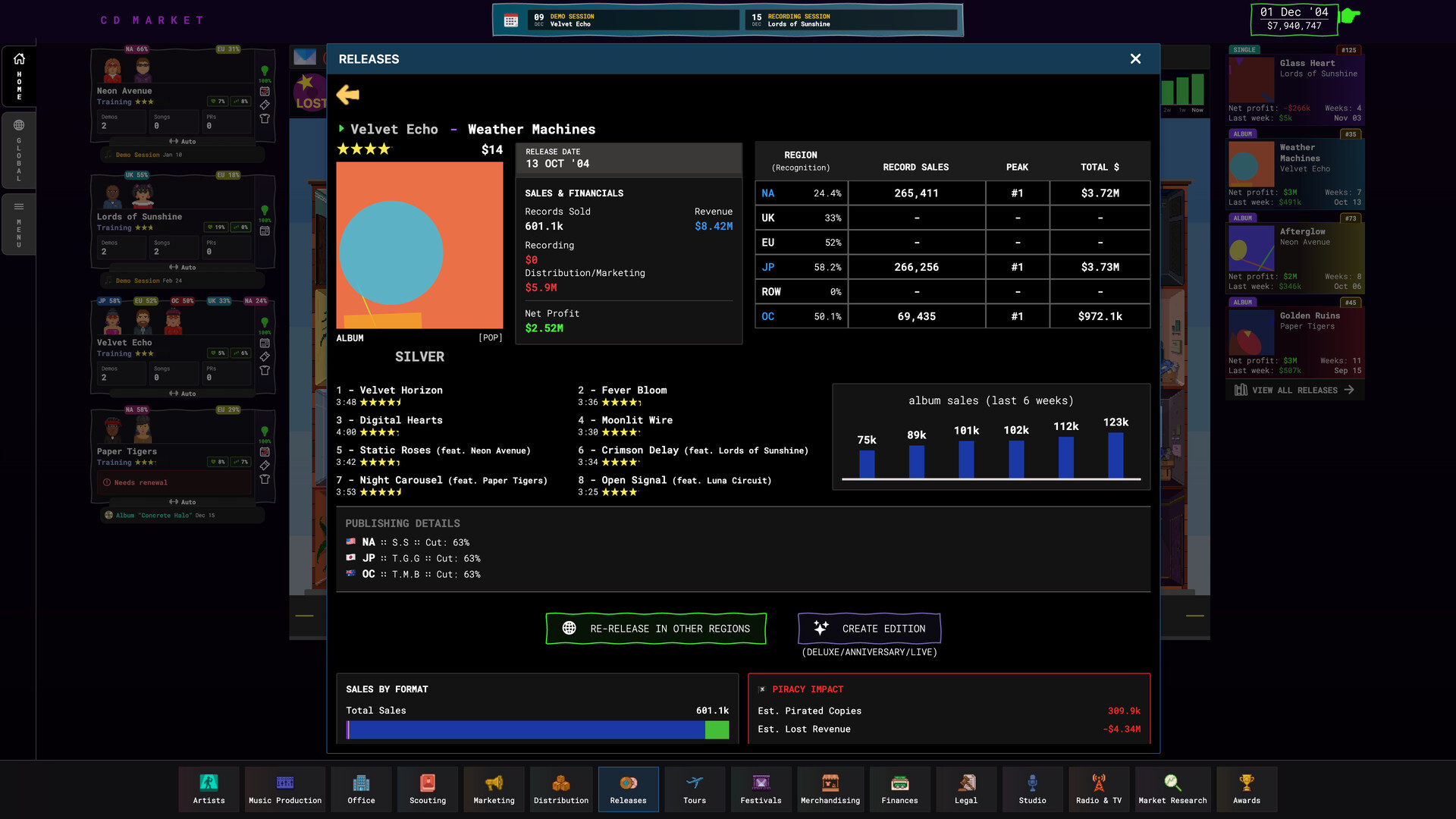 唱片集市:唱片公司模拟/CD Market - Music Label Sim_1