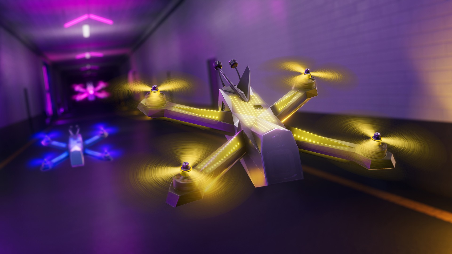 无人机竞速联盟模拟器/The Drone Racing League_0