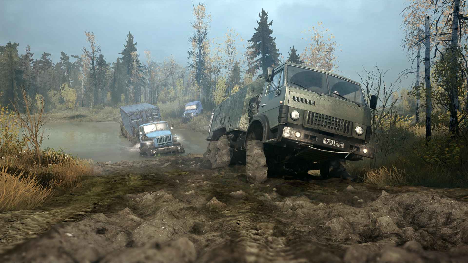 旋转轮胎:泥泞奔驰/Spintires: MudRunner_4