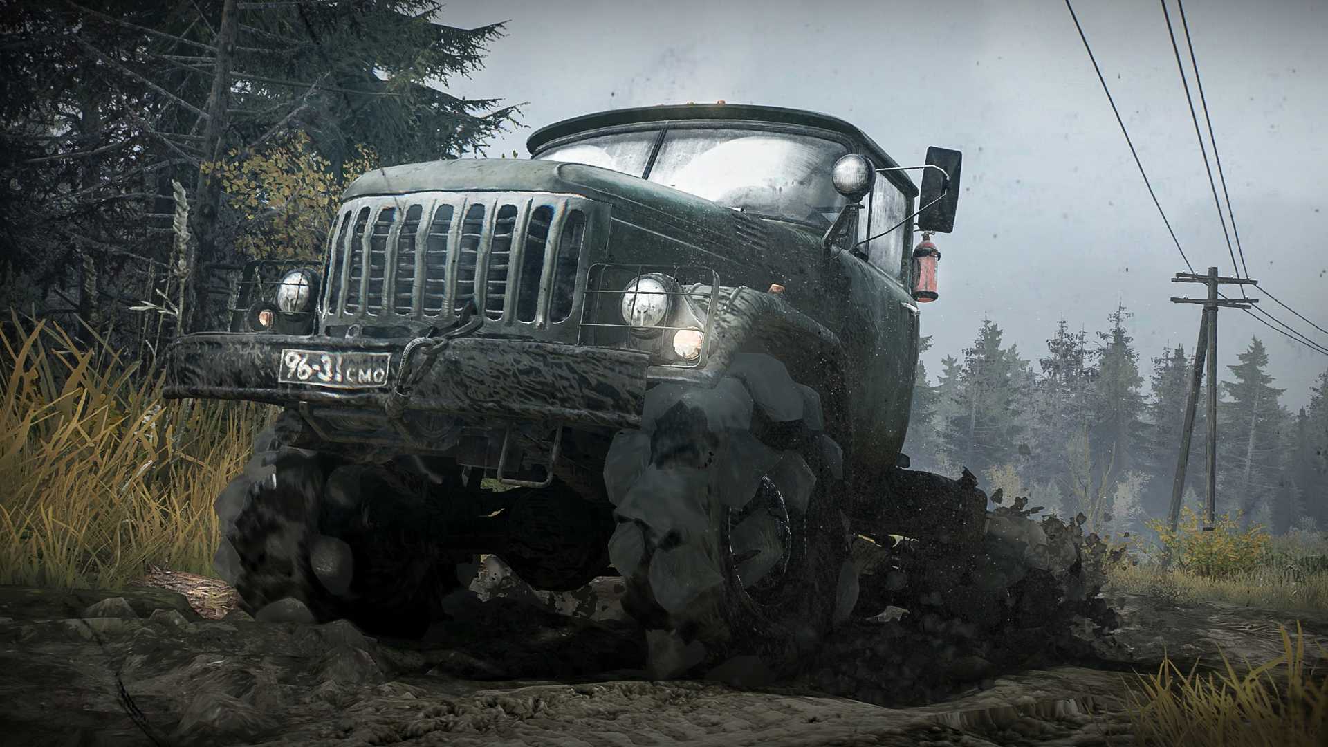 旋转轮胎:泥泞奔驰/Spintires: MudRunner_0